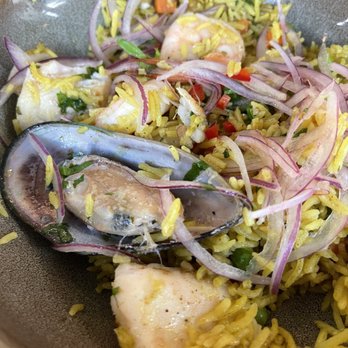Costa Contemporary Kitchen - Arroz con Mariscos - Peruvian Near Me - Costa Mesa, California Costa Contemporary Kitchen - Arroz con Mariscos - Peruvian Near Me - Costa Mesa, California