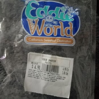 EddieWorld - The sour gummy we bought and threw the rest away after biting into the hard bits. - Service Stations Near Me - Yermo, California