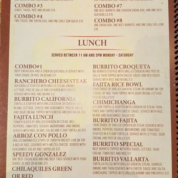 La Cantina Sioux Falls - Lunch menu - Mexican Near Me - Sioux Falls, South Dakota