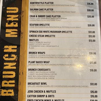 Daily Menu Restaurant - Brunch menu - Southern Near Me - Richmond, Virginia