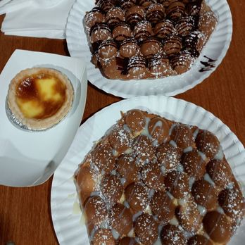 Ball Ball Waffle - Hong Kong Style Cafe Near Me - Cleveland, Ohio