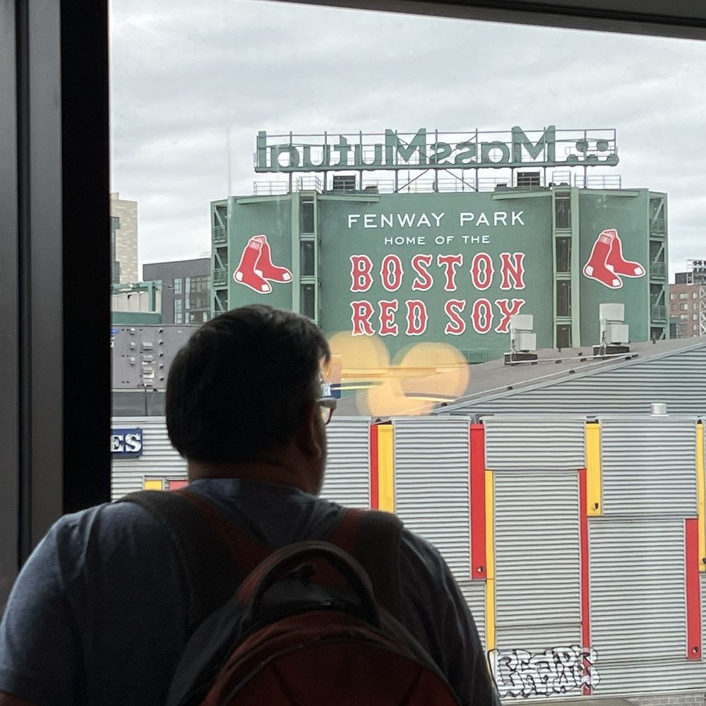 Our room faced Fenway Park Our room faced Fenway Park