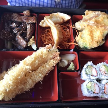Miyazaki - Beef teriyaki variation of bento box. Very tender and oishi (delicious) - Sushi Bars Near Me - Oak Ridge North, Texas Miyazaki - Beef teriyaki variation of bento box. Very tender and oishi (delicious) - Sushi Bars Near Me - Oak Ridge North, Texas