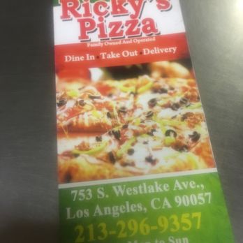 Ricky's Pizza - Pizza Near Me - Los Angeles, California Ricky's Pizza - Pizza Near Me - Los Angeles, California