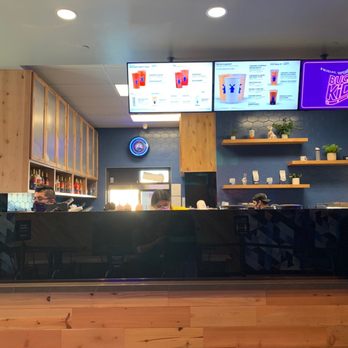 Dutch Bros Coffee - inside! avoid the long line - Juice Bars & Smoothies Near Me - Fresno, California
