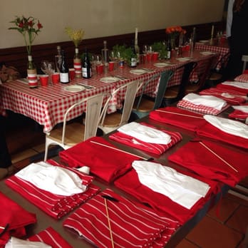 Puntino Trattoria - Set up for a function - Italian Near Me - Woolloomooloo, NSW