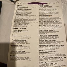 Menu Menu