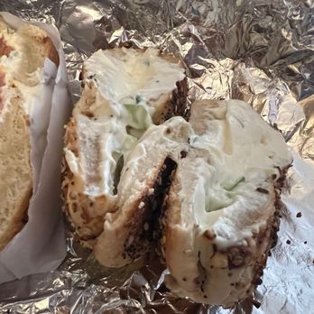The Bagel Shop - Scallion Cream Cheese - Bagels Near Me - New York, New York The Bagel Shop - Scallion Cream Cheese - Bagels Near Me - New York, New York