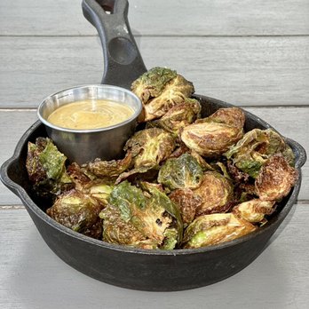 Camp Outpost - Crispy Brussel Sprouts - New American Near Me - San Antonio, Texas Camp Outpost - Crispy Brussel Sprouts - New American Near Me - San Antonio, Texas