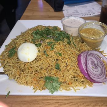Burgers & Curries - Chicken Biryani - Indian Near Me - Northlake, Texas