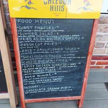 Caledon Hills Brewing - Menu - Brewpubs Near Me - Palgrave, Ontario