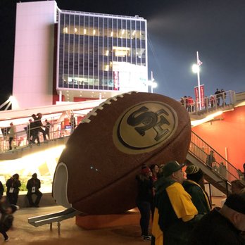 Levi's Stadium - Giant football slide - Stadiums & Arenas Near Me - Santa Clara, California Levi's Stadium - Giant football slide - Stadiums & Arenas Near Me - Santa Clara, California