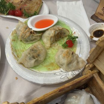 Skyview Fusion Cuisine - Chive and pork dumplings - Dim Sum Near Me - Markham, Ontario Skyview Fusion Cuisine - Chive and pork dumplings - Dim Sum Near Me - Markham, Ontario