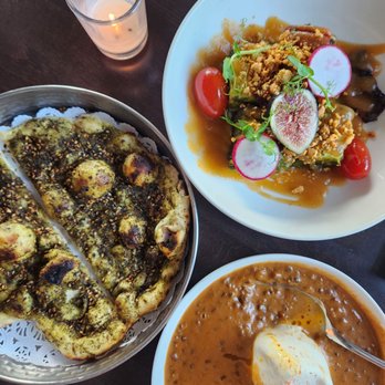 Daru - Zaatar Olive Naan, Black Dal with Burrata, Paneer - Cocktail Bars Near Me - Washington, DC, District of Columbia Daru - Zaatar Olive Naan, Black Dal with Burrata, Paneer - Cocktail Bars Near Me - Washington, DC, District of Columbia