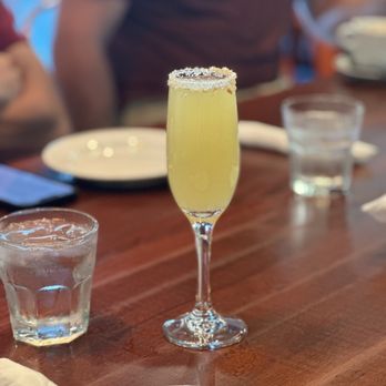 Mimosas - Piña colada mimosa - American Near Me - Denver, Colorado Mimosas - Piña colada mimosa - American Near Me - Denver, Colorado