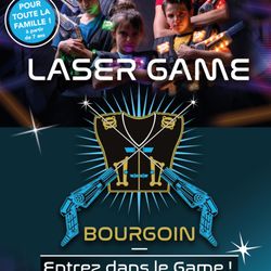 Laser Game Bourgoin - Flyer laser Game Bourgoin