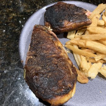 Guy Fieri's Flavortown Kitchen - This is The Crazy Cuban Sandwich that was completely burnt. After 40 minutes for delivery, I decided simply to post a review. - Food Delivery Services Near Me Guy Fieri's Flavortown Kitchen - This is The Crazy Cuban Sandwich that was completely burnt. After 40 minutes for delivery, I decided simply to post a review. - Food Delivery Services Near Me