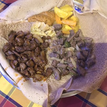 Asmara - "Key tibs" on the left "nech tibs" on the right - Ethiopian Near Me - Rome, RM Asmara - "Key tibs" on the left "nech tibs" on the right - Ethiopian Near Me - Rome, RM