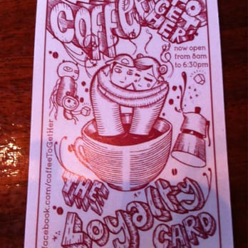 Coffee To Get Her - coolest loyalty card EVER! - Coffee & Tea Near Me - Dublin, D