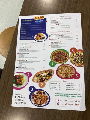 Menu photo 1 Kidlavie Omaha, NE