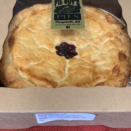 Bisbeeberry pie, a mix of blackberry and raspberry...