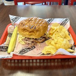 Firehouse Subs Edwardsville Troy Rd - Pork & Slaw sandwich