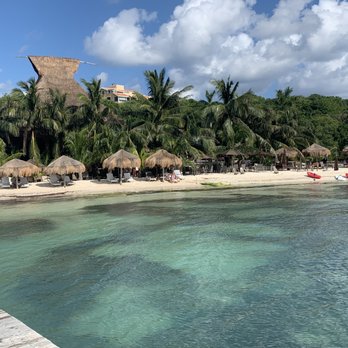 Capitan Dulche - View from the pier - Seafood Near Me - Isla Mujeres, ROO