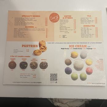 Spot Dessert Bar - Menu - Desserts Near Me - New York, New York