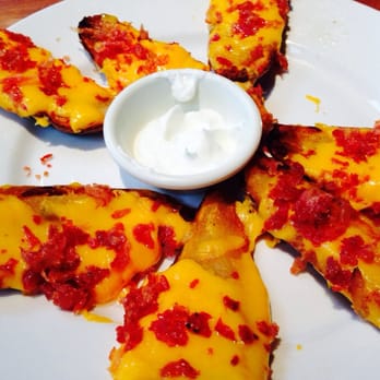 Cheddar's Scratch Kitchen - Loaded Potato Skins - American Near Me - Irving, Texas Cheddar's Scratch Kitchen - Loaded Potato Skins - American Near Me - Irving, Texas