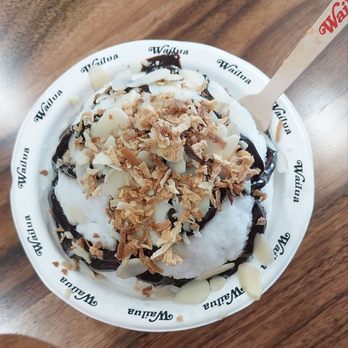 Wailua Shave Ice - Almond Joy - Shaved Ice Near Me - Kapaa, Hawaii Wailua Shave Ice - Almond Joy - Shaved Ice Near Me - Kapaa, Hawaii