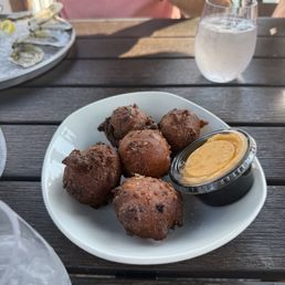 Lobster hush puppies Lobster hush puppies