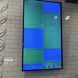 Menu Menu