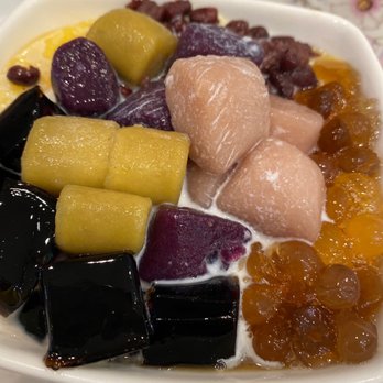 Mango Mango - S9. Taro Ball with Herbal Jelly - Desserts Near Me - Virginia Beach, Virginia Mango Mango - S9. Taro Ball with Herbal Jelly - Desserts Near Me - Virginia Beach, Virginia