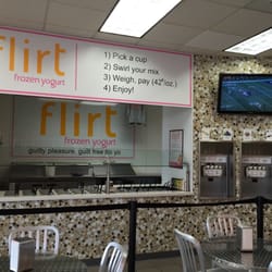 Flirt Frozen Yogurt - The main setup