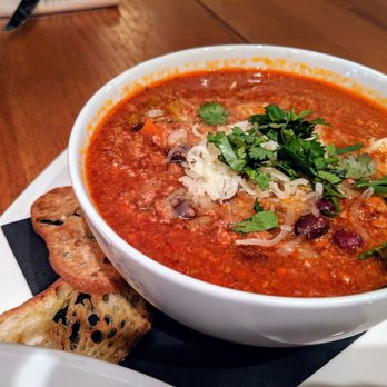 WestOak - A hot chili, the featured soup of the day - Seafood Near Me - Vancouver, British Columbia WestOak - A hot chili, the featured soup of the day - Seafood Near Me - Vancouver, British Columbia