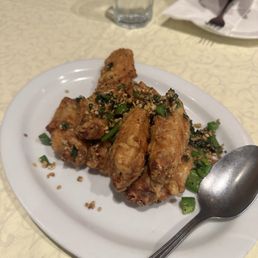 Dry Fried Chicken Wings