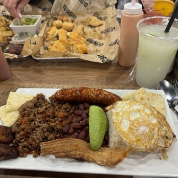 Guagio Latin Flavors - Vandeja Paisa - Mexican Near Me - Blue Ridge, Georgia Guagio Latin Flavors - Vandeja Paisa - Mexican Near Me - Blue Ridge, Georgia