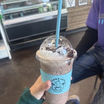 Llama Java Coffee - Peanut Butter Mocha Drink - Cafes Near Me - Madeira Beach, Florida