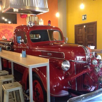 Me Muero de Hambre - Fire truck with rotisserie in the back. - Mexican Near Me - Monterrey, NLE Me Muero de Hambre - Fire truck with rotisserie in the back. - Mexican Near Me - Monterrey, NLE