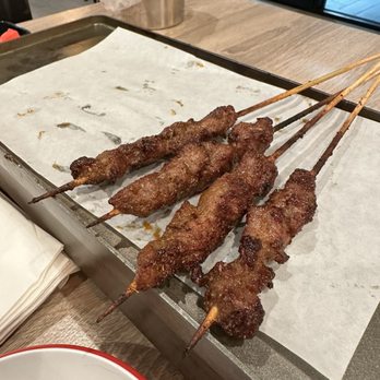 Meet U BBQ - lamb skewers - Barbeque Near Me - San Gabriel, California