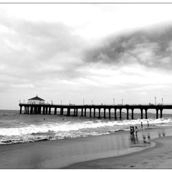 Manhattan Beach Pier - MBPier at 8 am.