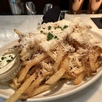 Randy's Prime Seafood and Steaks - Parmesan Truffle Duck Fat Fries - New American Near Me - Vienna, Virginia Randy's Prime Seafood and Steaks - Parmesan Truffle Duck Fat Fries - New American Near Me - Vienna, Virginia