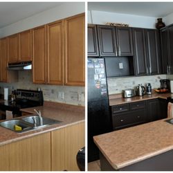 Paint My Cabinets 11 Photos Painters 120 Eglinton Ave E