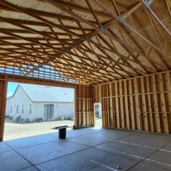 Skyline Framing - Framed 30x30 RV/workshop Garage