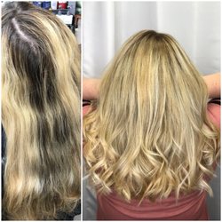 The Parlor Salon - Balayage and cut