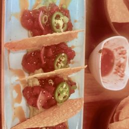 Tuna Tostada