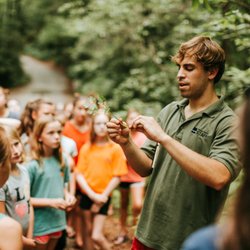Ridge Haven - Campers at our Jungle Joe nature program.