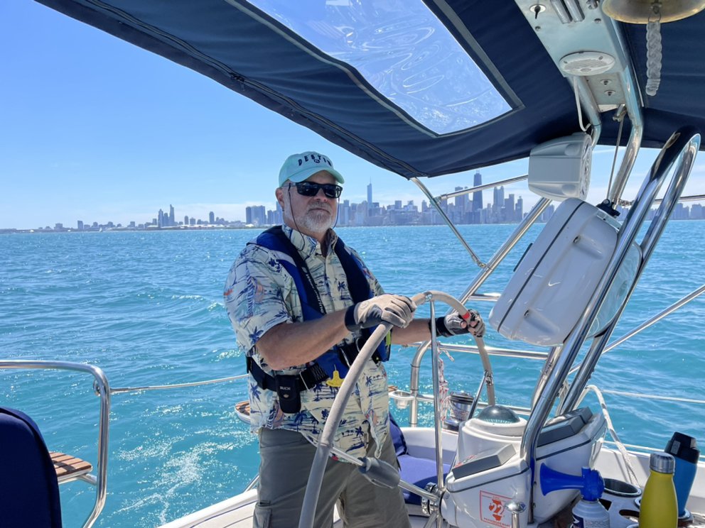 Chicago Skyline Sailing Logo