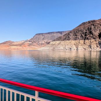 Lake Mead Cruises - Face views of the dam, a lot too loud for us - Boat Charters Near Me - Boulder City, Nevada
