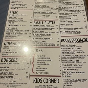 The Elbow Room - Elbow Room menu June 2026 - Bars Near Me - Bradley Beach, New Jersey The Elbow Room - Elbow Room menu June 2026 - Bars Near Me - Bradley Beach, New Jersey